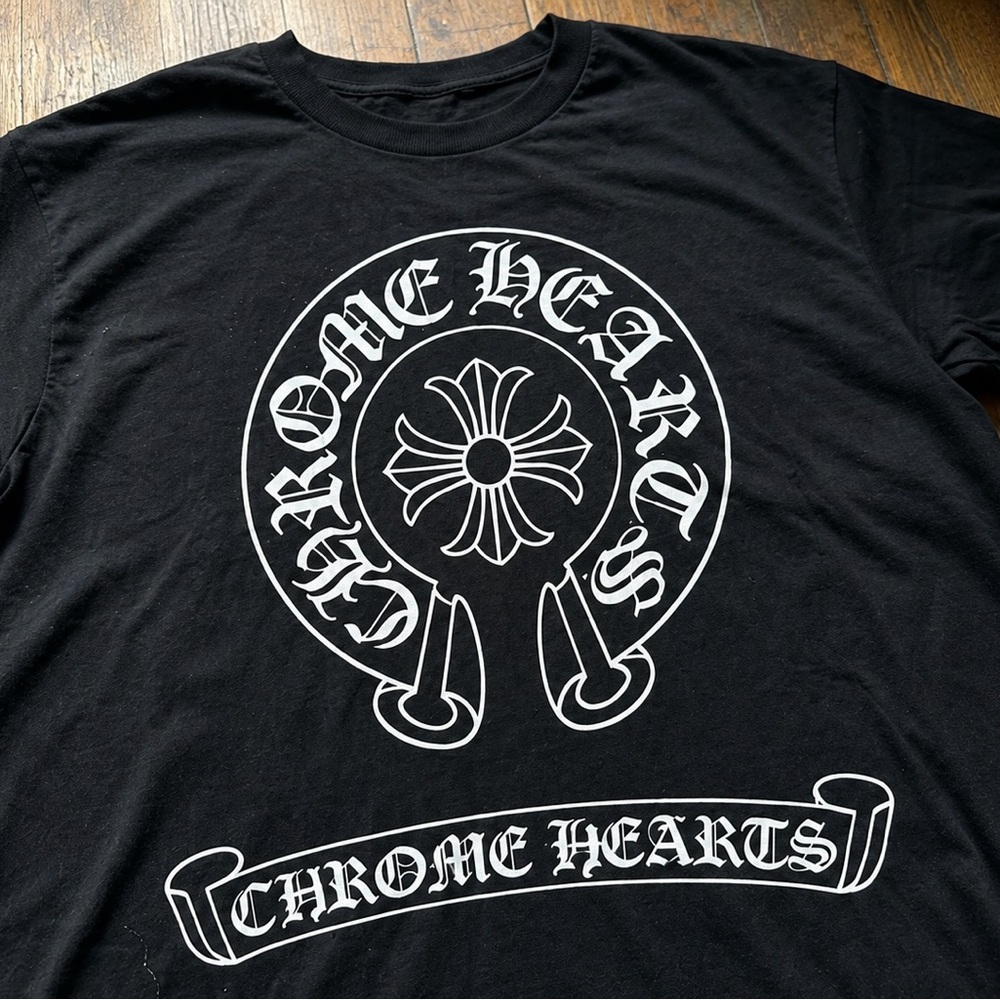Chrome Hearts Black Graphic Shirt